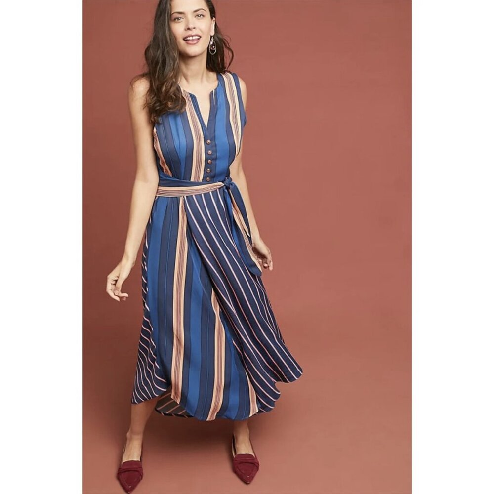 Women's Anthropologie Maeve Front-Tie Dress | Size XS
